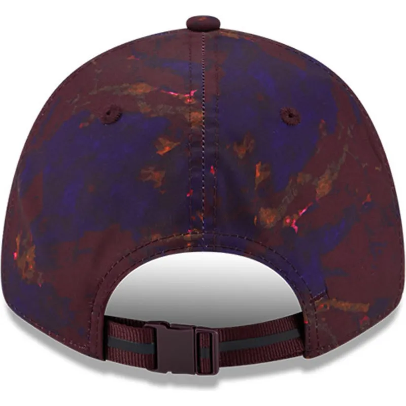 petten-gebogen-rood-verstelbaar-9forty-ray-scape-van-new-york-yankees-mlb-van-new-era