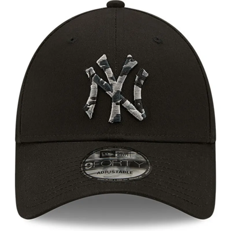 petten-gebogen-zwart-verstelbaar-9forty-camo-infill-van-new-york-yankees-mlb-van-new-era