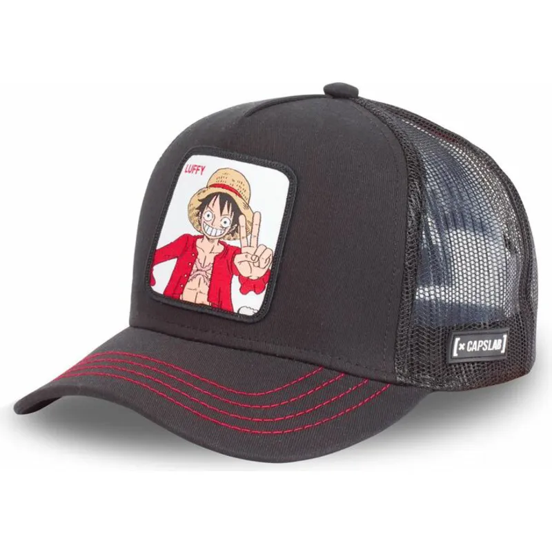 petten-gebogen-zwart-snapback-luf2-monkey-d-luffy-one-piece-van-capslab petten-gebogen-zwart-snapback-luf2-monkey-d-luffy-one-piece-van-capslab