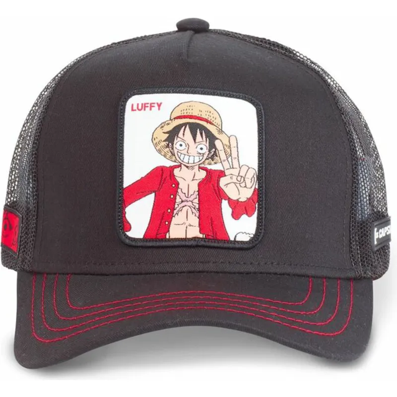 petten-gebogen-zwart-snapback-luf2-monkey-d-luffy-one-piece-van-capslab petten-gebogen-zwart-snapback-luf2-monkey-d-luffy-one-piece-van-capslab