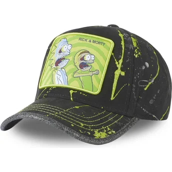 petten-gebogen-zwart-verstelbaar-tag-ric-rick-en-morty-van-capslab