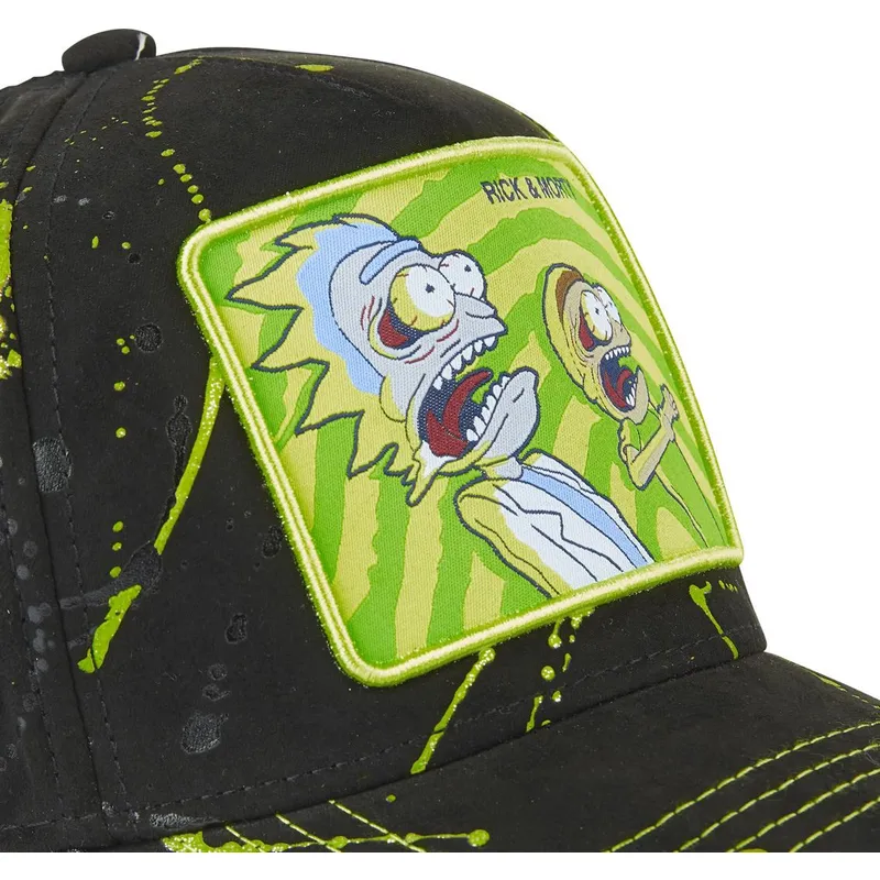 petten-gebogen-zwart-verstelbaar-tag-ric-rick-en-morty-van-capslab