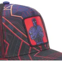 petten-gebogen-marineblauw-snapback-pan1-wakanda-forever-black-panther-marvel-comics-van-capslab