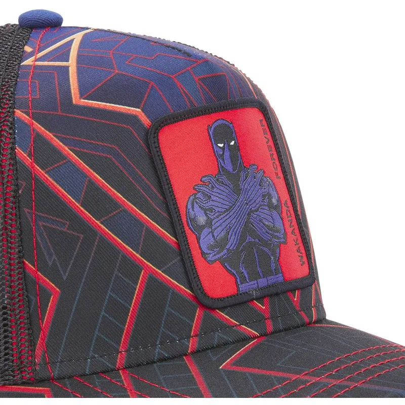 petten-gebogen-marineblauw-snapback-pan1-wakanda-forever-black-panther-marvel-comics-van-capslab petten-gebogen-marineblauw-snapback-pan1-wakanda-forever-black-panther-marvel-comics-van-capslab