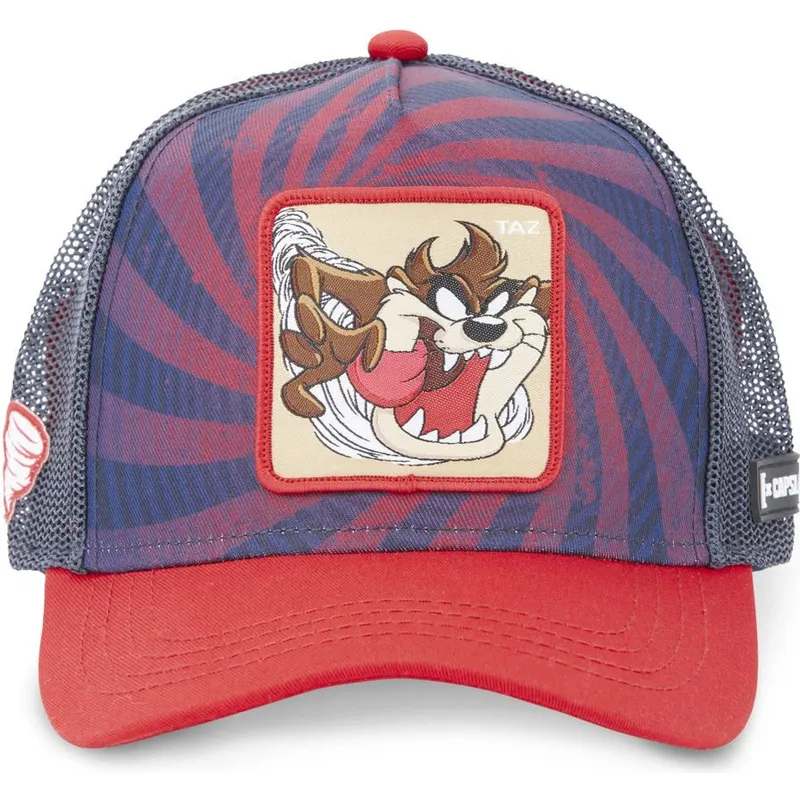 petten-gebogen-marineblauw-snapback-tasmaanse-duivel-looney-tunes-van-capslab