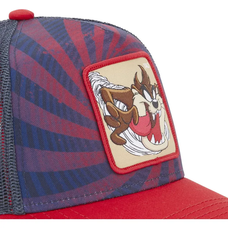petten-gebogen-marineblauw-snapback-tasmaanse-duivel-looney-tunes-van-capslab