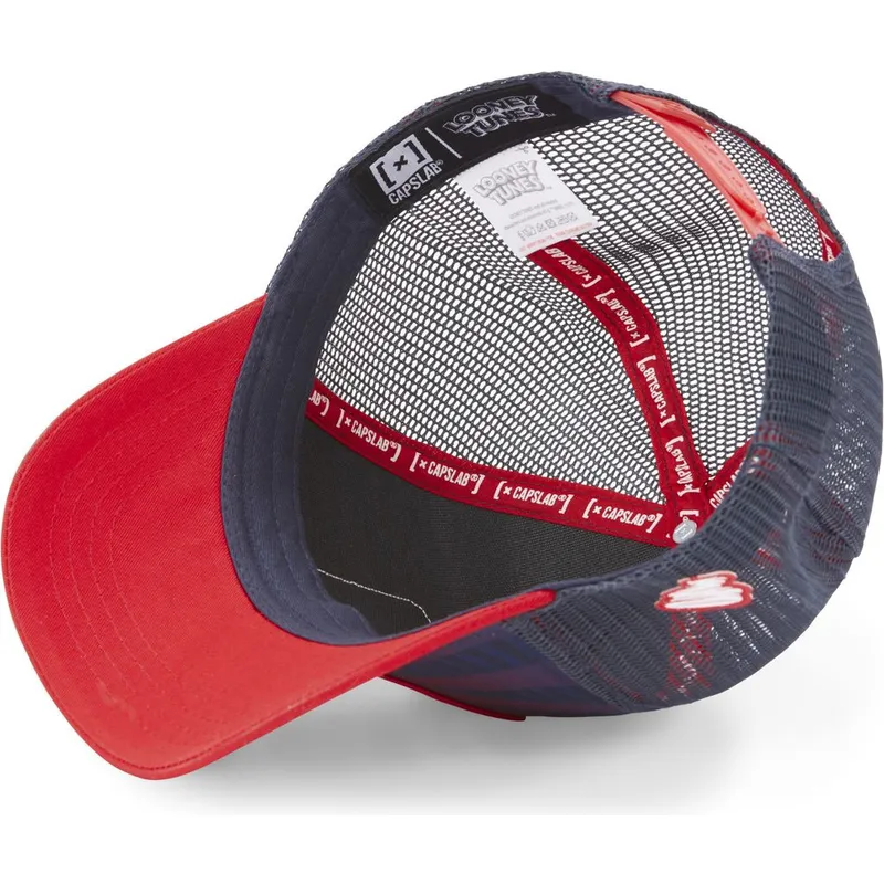 petten-gebogen-marineblauw-snapback-tasmaanse-duivel-looney-tunes-van-capslab