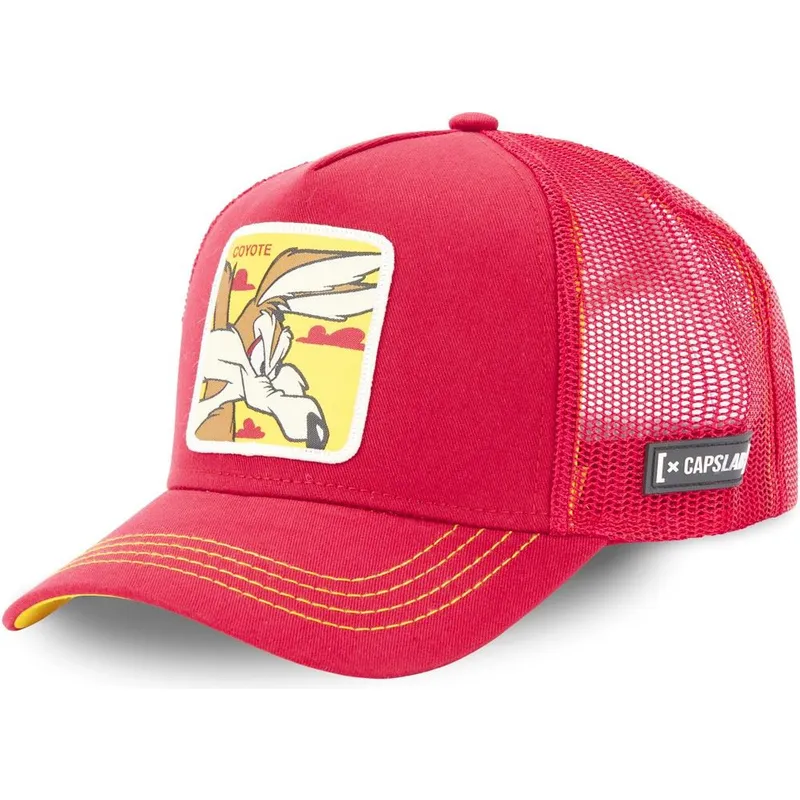 petten-gebogen-rood-snapback-loo5-coy1-coyote-looney-tunes-van-capslab