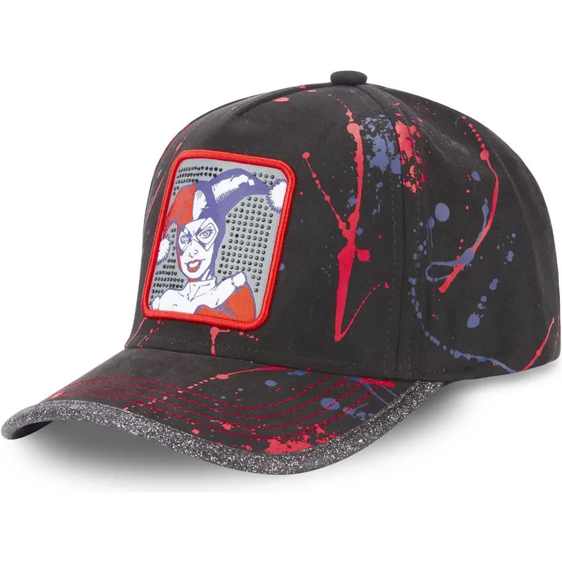 petten-gebogen-zwart-verstelbaar-tag-har-harley-quinn-dc-comics-van-capslab