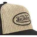 petten-gebogen-bruin-snapback-paille-van-von-dutch