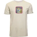 t-shirt-korte-mouw-beige-van-easy-clawsome-the-farm-van-goorin-bros