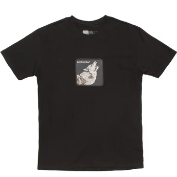 t-shirt-korte-mouw-zwart-van-lone-wolf-solitario-pawsome-the-farm-van-goorin-bros