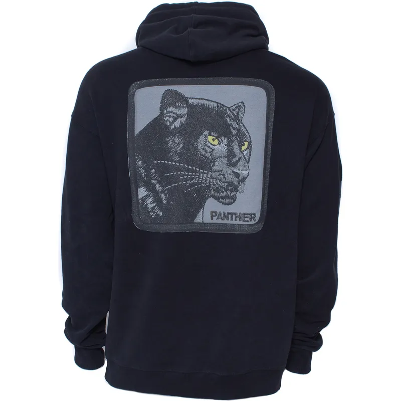 sweater-met-capuchon-zwart-panther-solitary-the-farm-van-goorin-bros
