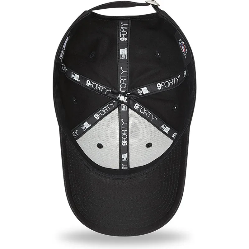 petten-gebogen-zwart-verstelbaar-9forty-diamond-era-van-new-york-yankees-mlb-van-new-era
