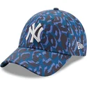 petten-gebogen-camouflage-verstelbaar-9forty-all-over-camo-van-new-york-yankees-mlb-van-new-era