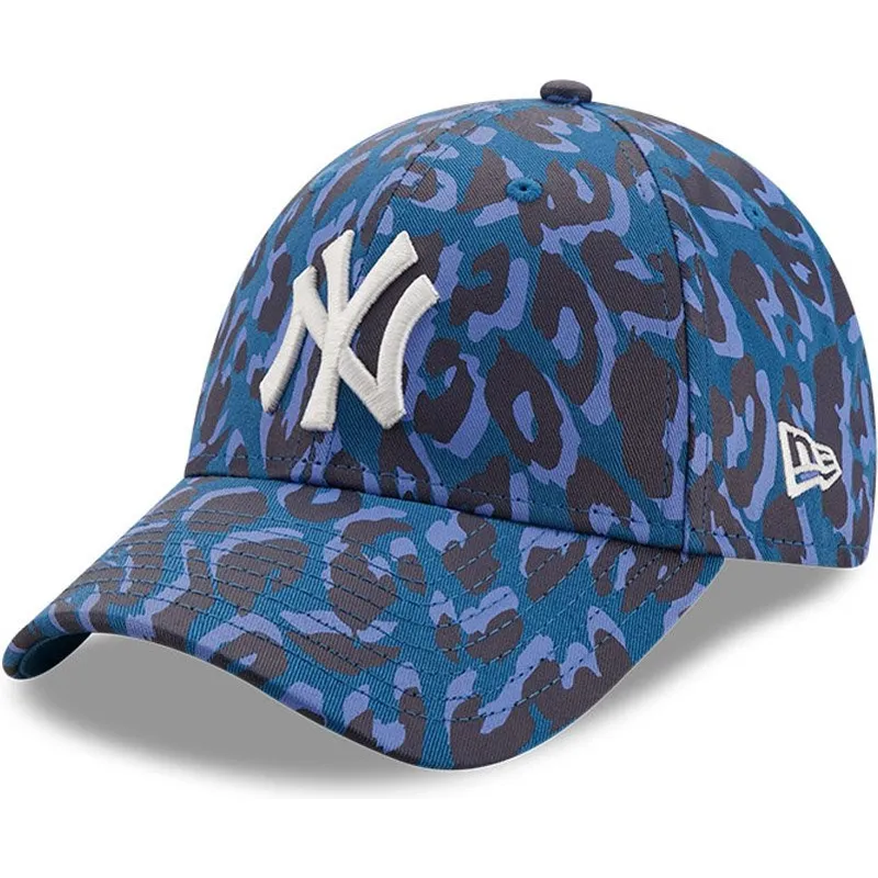 petten-gebogen-camouflage-verstelbaar-9forty-all-over-camo-van-new-york-yankees-mlb-van-new-era