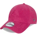 petten-gebogen-roze-verstelbaar-9forty-polartec-van-new-era