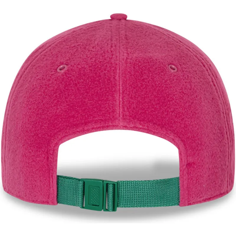 petten-gebogen-roze-verstelbaar-9forty-polartec-van-new-era
