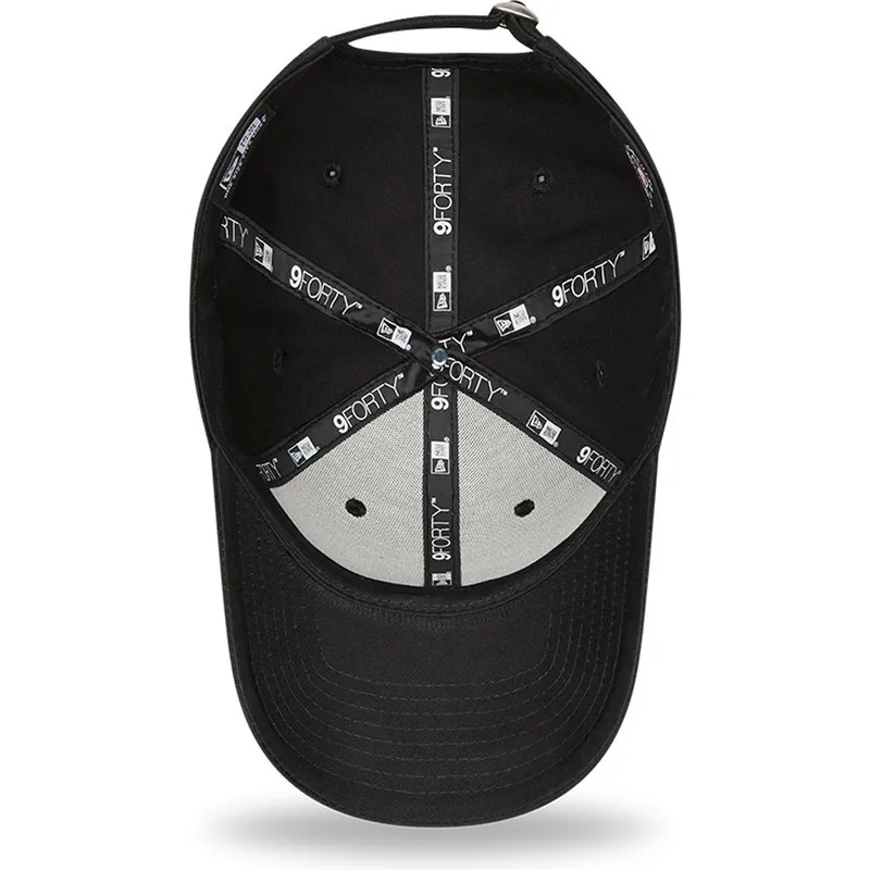 petten-gebogen-zwart-verstelbaar-9forty-league-essential-van-new-york-yankees-mlb-van-new-era petten-gebogen-zwart-verstelbaar-9forty-league-essential-van-new-york-yankees-mlb-van-new-era