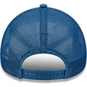 petten-gebogen-blauw-snapback-a-frame-tonal-mesh-van-los-angeles-dodgers-mlb-van-new-era
