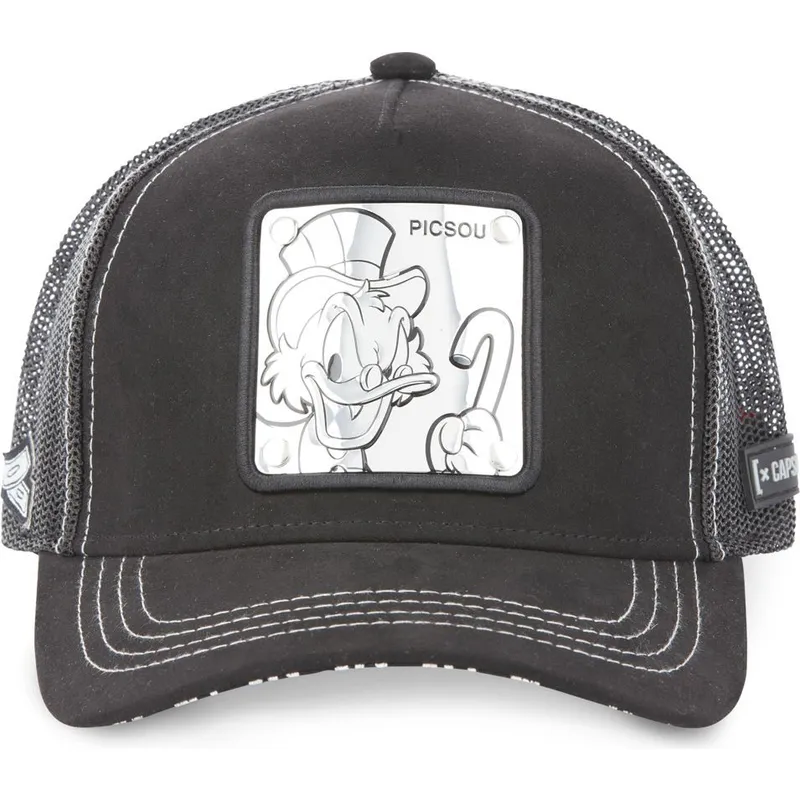 petten-gebogen-zwart-snapback-tag-scr3-dagobert-duck-disney-van-capslab