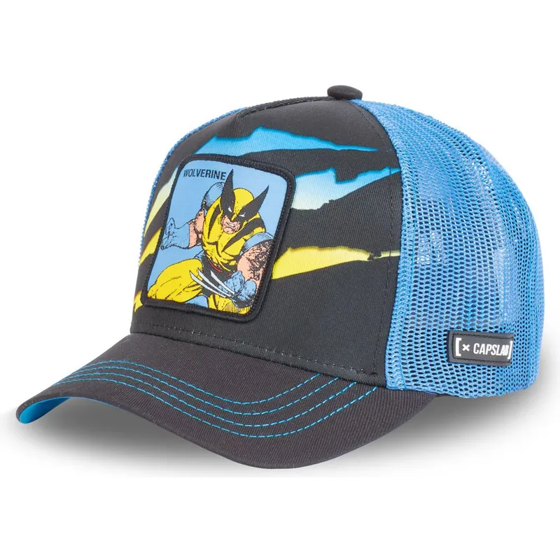 petten-gebogen-zwart-snapback-wol1-wolverine-marvel-comics-van-capslab petten-gebogen-zwart-snapback-wol1-wolverine-marvel-comics-van-capslab