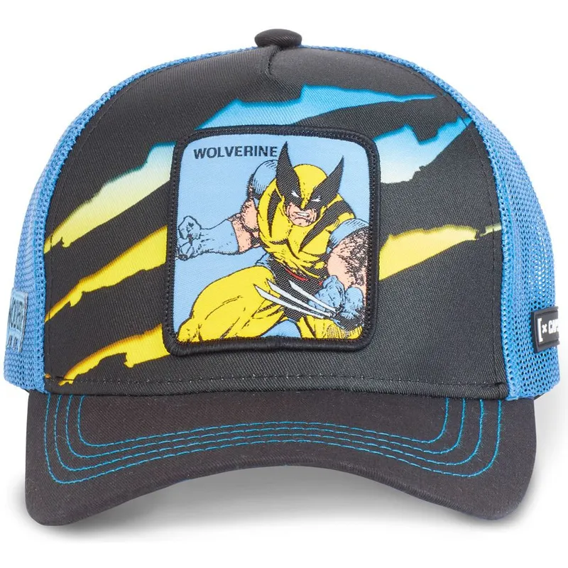 petten-gebogen-zwart-snapback-wol1-wolverine-marvel-comics-van-capslab petten-gebogen-zwart-snapback-wol1-wolverine-marvel-comics-van-capslab