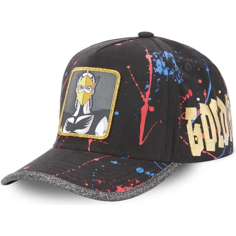 petten-gebogen-zwart-verstelbaar-tag-act1-ufo-daisuke-robot-grendizer-van-capslab