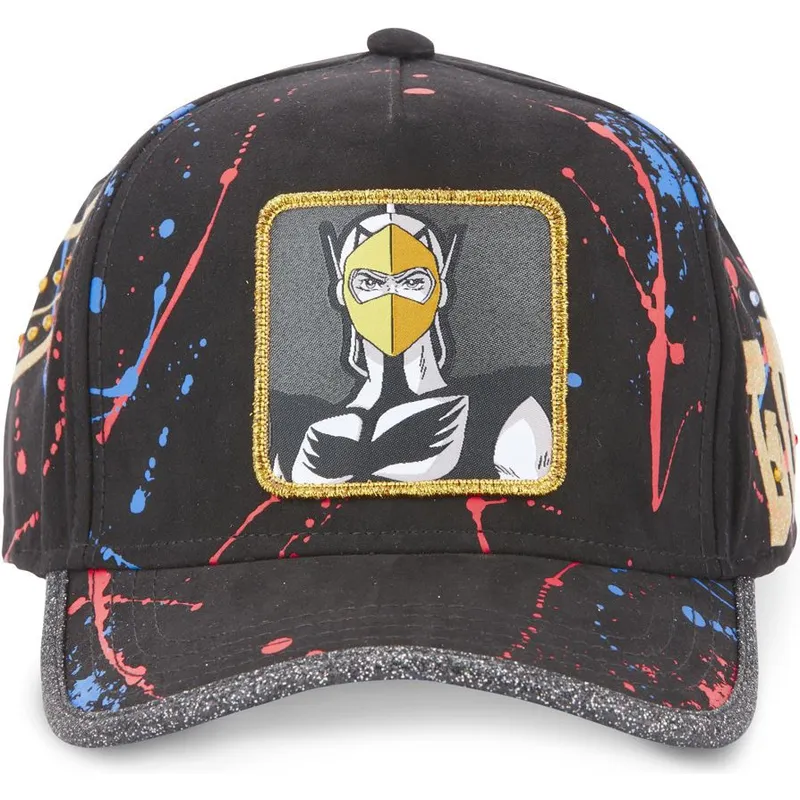 petten-gebogen-zwart-verstelbaar-tag-act1-ufo-daisuke-robot-grendizer-van-capslab