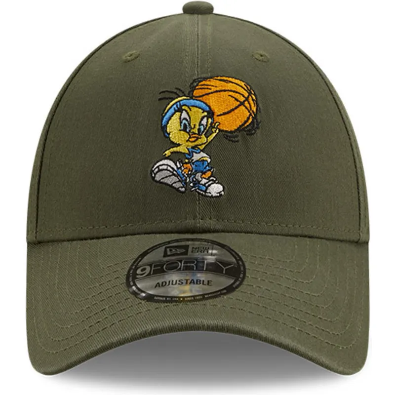 petten-gebogen-groen-verstelbaar-9forty-character-sports-van-piolin-looney-tunes-van-new-era petten-gebogen-groen-verstelbaar-9forty-character-sports-van-piolin-looney-tunes-van-new-era