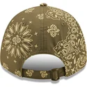 petten-gebogen-groen-verstelbaar-9forty-paisley-print-van-new-york-yankees-mlb-van-new-era
