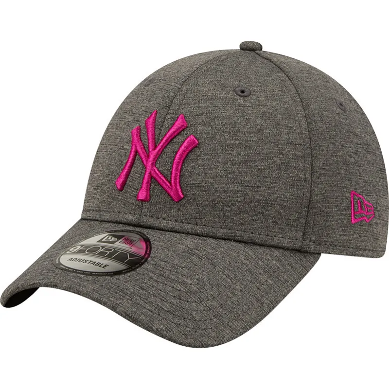 petten-gebogen-grijs-verstelbaar-rosa-9forty-shadow-tech-van-new-york-yankees-mlb-van-new-era
