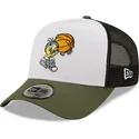 petten-gebogen-wit-snapback-a-frame-character-sports-van-piolin-looney-tunes-van-new-era