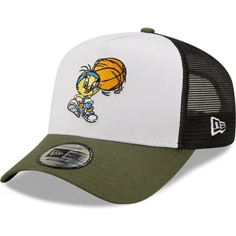 petten-gebogen-wit-snapback-a-frame-character-sports-van-piolin-looney-tunes-van-new-era