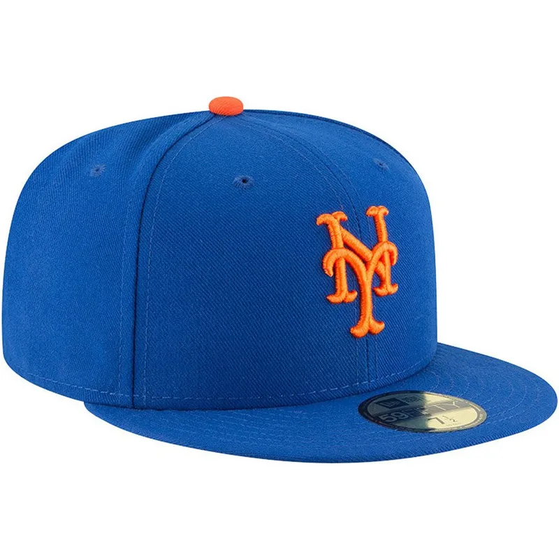 petten-plat-blauw-fitted-59fifty-ac-perf-van-new-york-mets-mlb-van-new-era