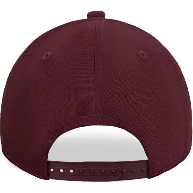 petten-gebogen-rood-snapback-9forty-league-essential-van-new-york-yankees-mlb-van-new-era