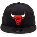 petten-plat-zwart-snapback-9fifty-van-chicago-bulls-nba-van-new-era