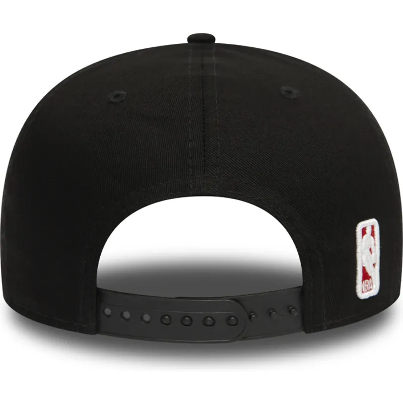 petten-plat-zwart-snapback-9fifty-van-chicago-bulls-nba-van-new-era