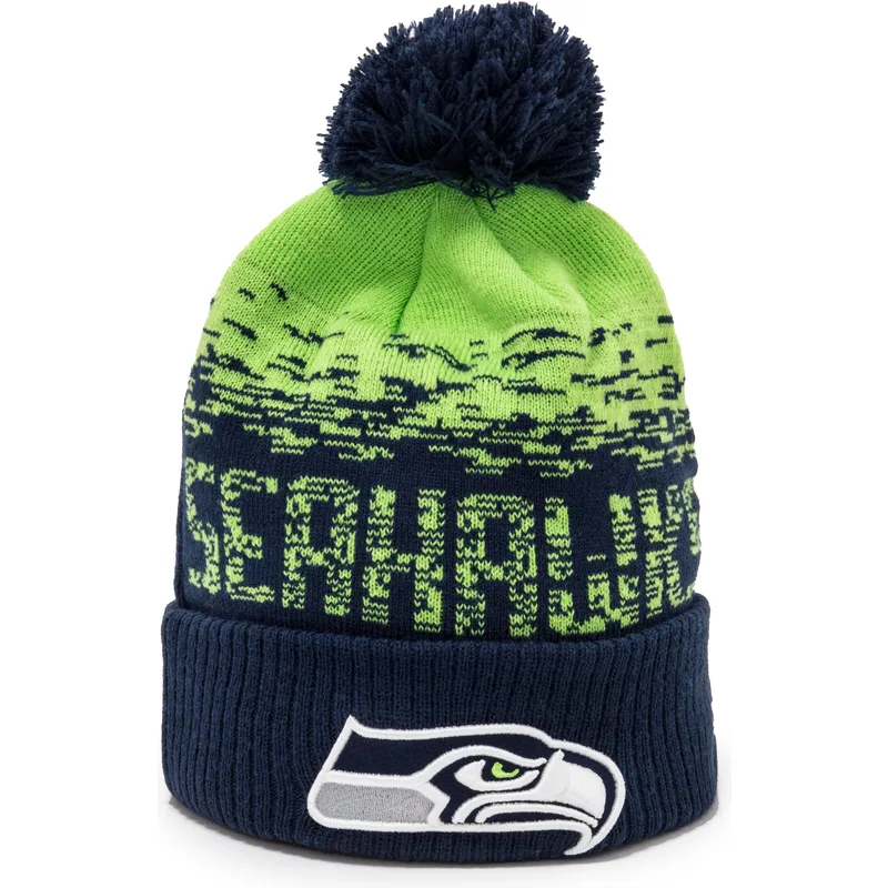 mutsen-pompon-marineblauw-sport-cuff-van-seattle-seahawks-nfl-van-new-era mutsen-pompon-marineblauw-sport-cuff-van-seattle-seahawks-nfl-van-new-era