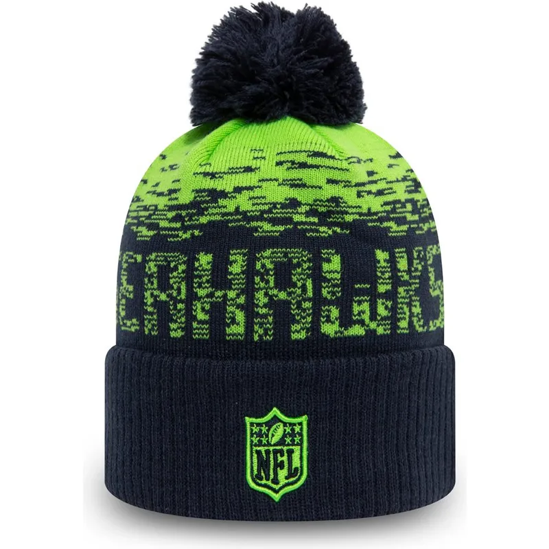 mutsen-pompon-marineblauw-sport-cuff-van-seattle-seahawks-nfl-van-new-era mutsen-pompon-marineblauw-sport-cuff-van-seattle-seahawks-nfl-van-new-era