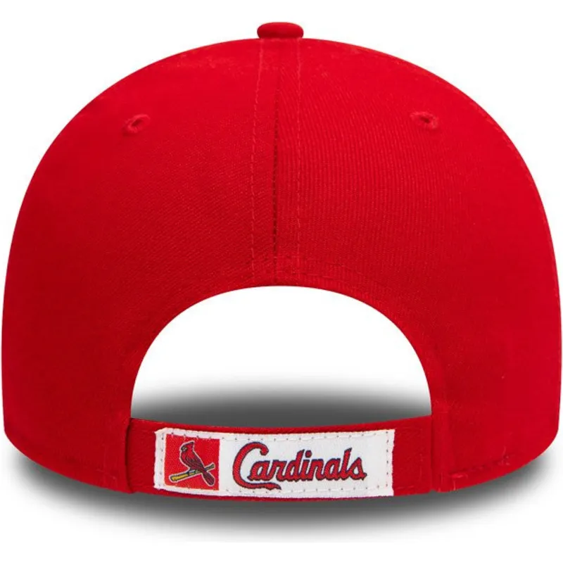 petten-gebogen-rood-verstelbaar-9forty-the-league-van-st-louis-cardinals-mlb-van-new-era