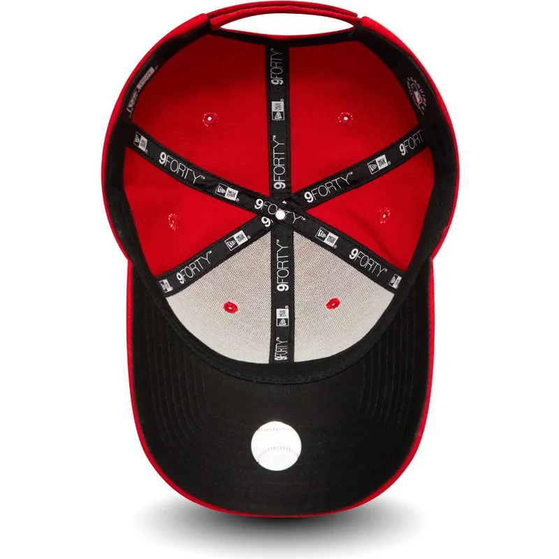 petten-gebogen-rood-verstelbaar-9forty-the-league-van-st-louis-cardinals-mlb-van-new-era