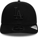 petten-gebogen-zwart-snapback-9fifty-stretch-snap-tonal-van-los-angeles-dodgers-mlb-van-new-era