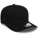 petten-gebogen-zwart-snapback-9fifty-stretch-snap-tonal-van-los-angeles-dodgers-mlb-van-new-era
