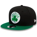petten-plat-zwart-snapback-9fifty-van-boston-celtics-nba-van-new-era