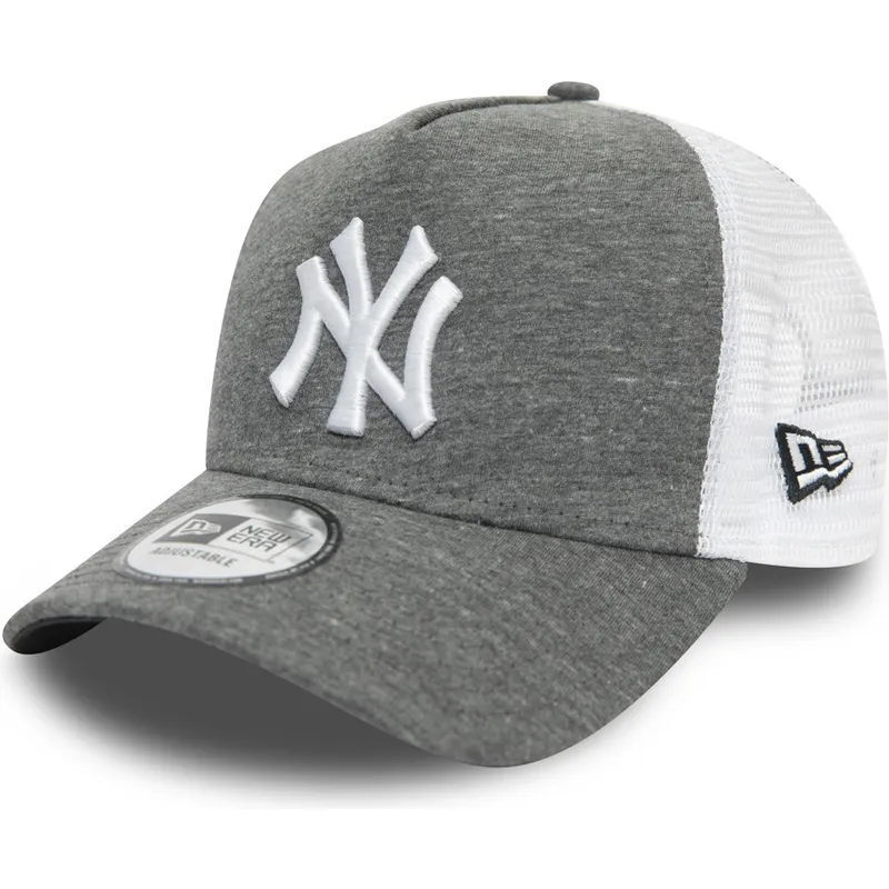 petten-gebogen-grijs-snapback-a-frame-jersey-essential-van-new-york-yankees-mlb-van-new-era