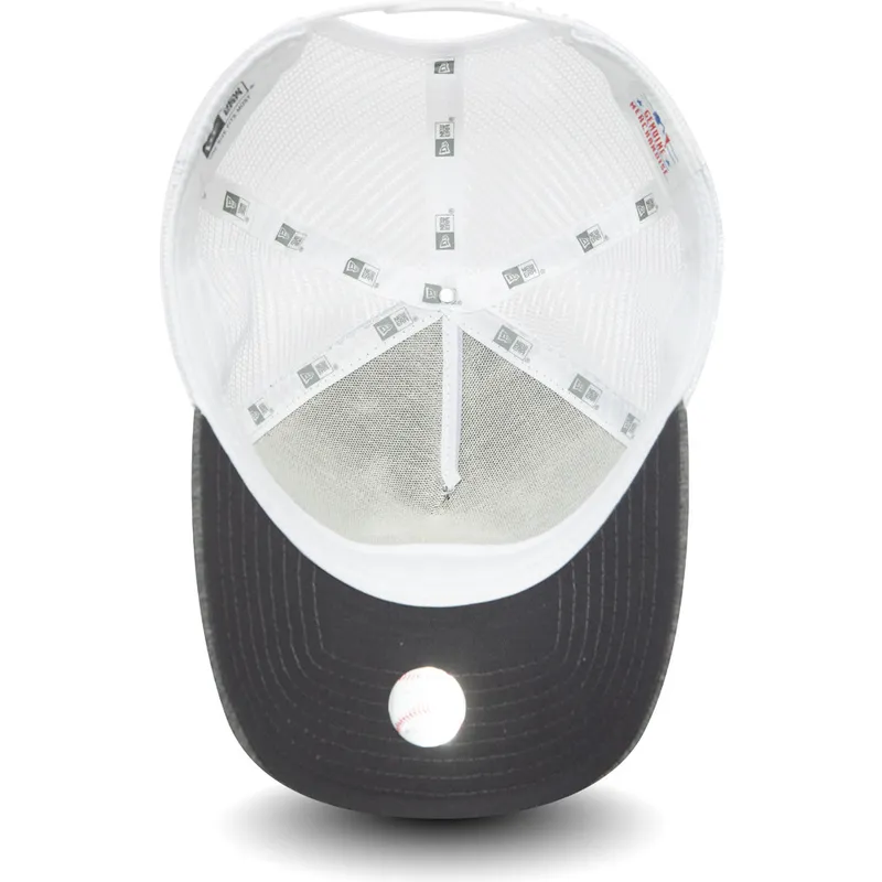 petten-gebogen-grijs-snapback-a-frame-jersey-essential-van-new-york-yankees-mlb-van-new-era
