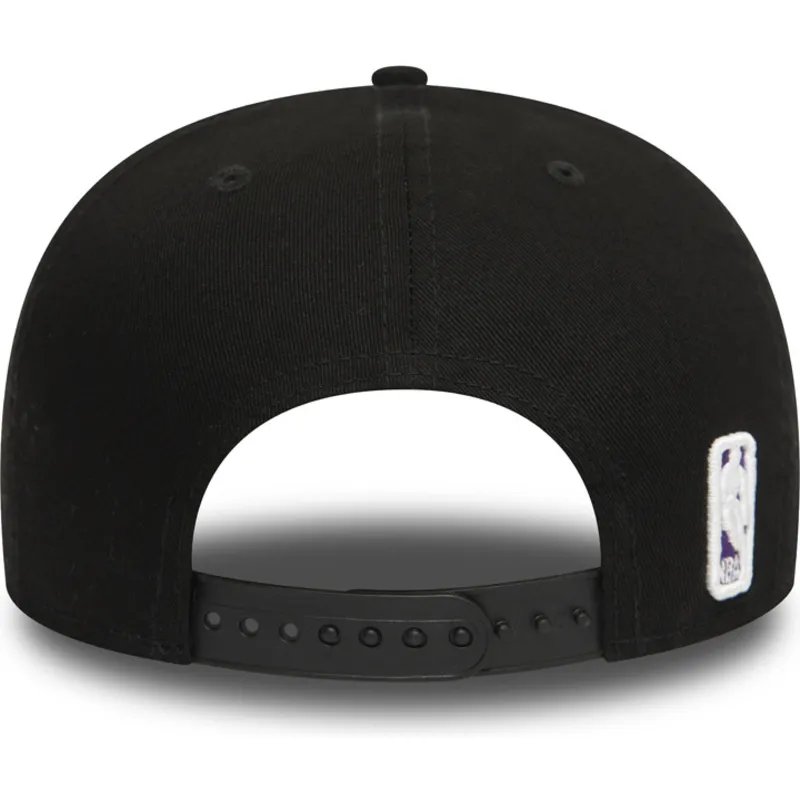 petten-plat-zwart-snapback-9fifty-van-los-angeles-lakers-nba-van-new-era