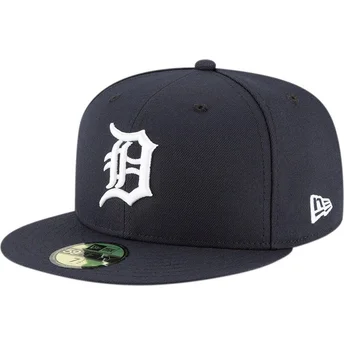 Petten plat marineblauw fitted 59FIFTY AC Perf van...