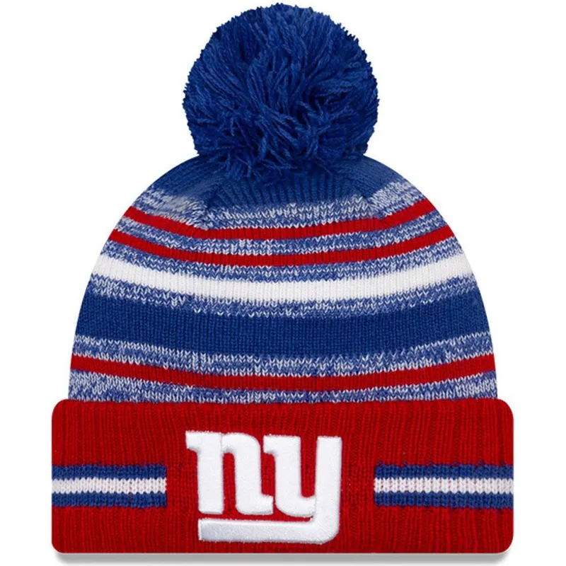 mutsen-pompon-rood-sport-sideline-van-new-york-giants-nfl-van-new-era